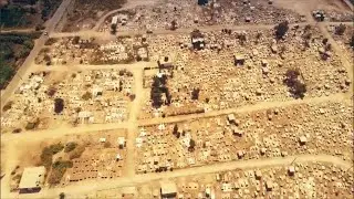 مقبرة المدائن تصوير جوي