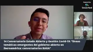 14ª Conversatorio Líneas temáticas emergentes del Gobierno Abierto en Iberoamérica 25/9/2020