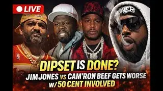 Jim Jones vs Cam&rsquo;ron: Why Dipset Will Never Reunite After 50 Cent Beef (Live Reaction) 📱