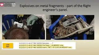Traces of explosives on the plane after the Smolensk disaster