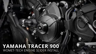 How to install a Womet-Tech Engine Slider on a 2018+ Yamaha Tracer 900 by TST Industries