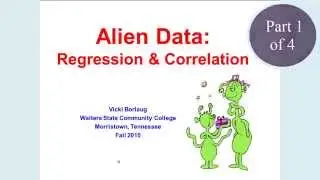 Linear Regression with Alien Data &ndash; Part 1