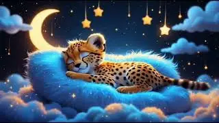 🐆 30 Min Baby Cheetah Lullaby &ndash; Gentle Instrumental Sleep Music for Babies