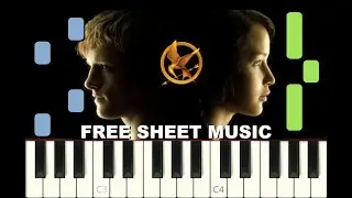 THE HANGING TREE from The Hunger Games, Piano tutorial with FREE Sheet Music (pdf)
