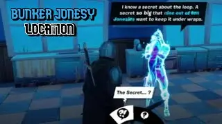 SECRET BUNKER JONESY LOCATION FORTNITE