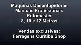 m&aacute;quinas desentupidora manual Rotomaster  12 metros