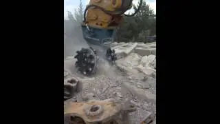 Alpine RockWheel D30 Concrete cutting