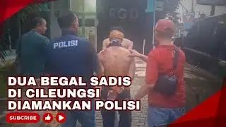 Dua Begal Sadis di Jalan Raya Transyogi Cileungsi Diamankan Polisi
