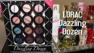 LORAC Dazzling Dozen Swatches & Review