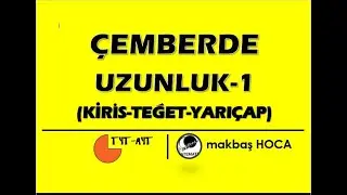 ÇEMBERDE UZUNLUK 1 (Kiriş Yarıcap Teğet) makbaş HOCA