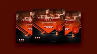 Professional Instagram Post Banner Template - Photoshop Cc Tutorial