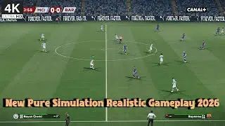 Новый реалистичный геймплей в стиле симулятора 2026 года &mdash; PES 2021 и Football Life 2026