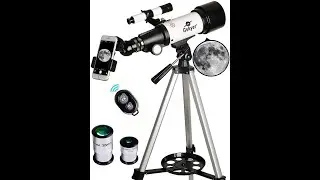 Gskyer Telescope, 70mm Aperture 400mm AZ Mount Astronomical Refracting Telesco