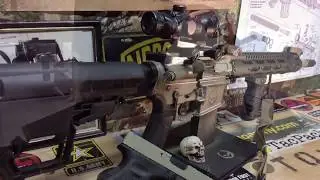 Trijicon ACOG - 100 & 300 yard target 🎯 practice