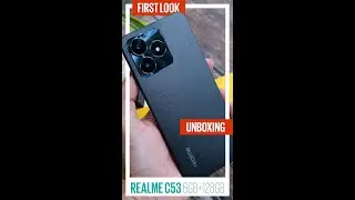 realme C35 First Look + Unboxing #shorts