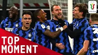 Eriksen Scores 97th Minute Free-Kick Winner! | Inter 2-1 Milan | Top Moments | Coppa Italia 2020/21