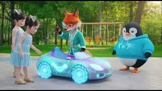 Fantasy Car Festival | Rainy Day Rescue Team | Unicorn, Rainbow, Dragon & Futuristic Cars