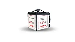 Delivery BackPack with LED Light | LED Delivery Bags | Food Delivery Bags