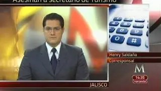 Asesinan al secretario de Turismo de Jalisco