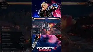Steve ranked wall break & floor blast combo tekken 8