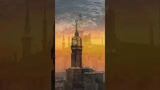 Beautiful Sunrise in Makkah & Madina | 🌅✨️Feel the calm, peace, and divine energy 🕋💚