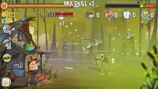Swamp Attack Episode 5 Level 20 Little Swamp Monsters game play