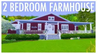 CUTE FARMHOUSE // Sims 4 Speed Build