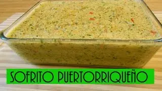 Como Hacer Sofrito Puertorrique&ntilde;o