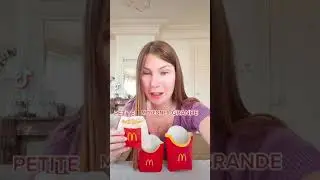 Une petite frite Mcdo = Une grande frite ?