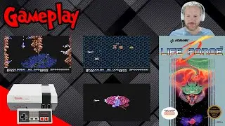 Life Force - Nintendo Nes Gameplay With Xenogear99 [4K 60FPS]