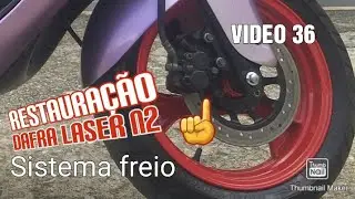 Video 36| Fluido de freio scooter Dafra Laser n2