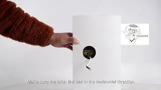 BA1 Smart door lock installation video