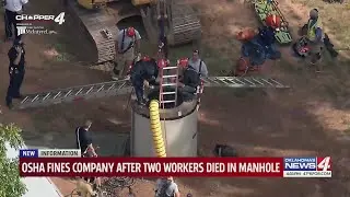 Company faces fines after worker's death 4:30 pm