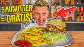 5 MINUTTER CHALLENGE - BURGER MENU