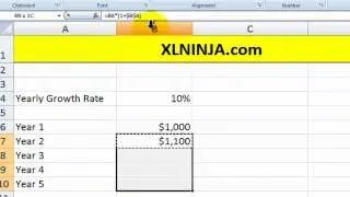 Absolute reference and relative reference in Excel