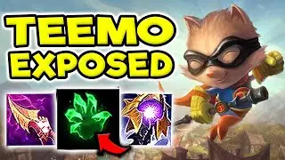 EXPOSING THE MOST BROKEN TEEMO TOP BUILD (TRY THIS) - S11 TEEMO TOP GAMEPLAY (Season 11 Teemo Guide)