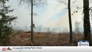 Controlled burn jumps fire line in Harrison County
