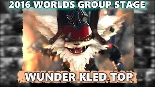 [LOL] First KLED pick on pro scene Wunder Top SSG vs SPY Worlds 2016