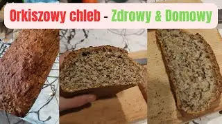 Przepis na domowy chlebek orkiszowy! #dieta #jedzenie #chleb #shorts #TrenujChłopaku