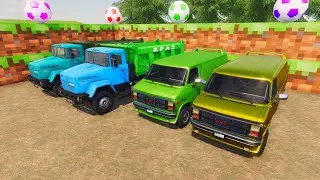 TRANSPORTING POLICE CARS, FIRE DEPARTMENT, AMBULANCE WITH TRUCKS ! FS22 part 136