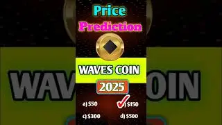 WAVES COIN price prediction 2025 | #shorts #trending #viral #shortvideo