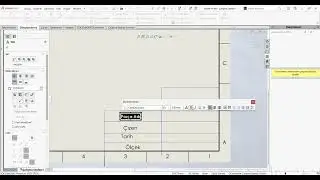 Solidworks Teknik Resim Antet Oluşturma