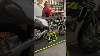 2024 TRIUMPH SOUND CHECK!🔥#motocross #supercross #triumph #soundcheck #dirtbike #fyp #fourstroke