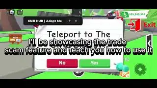 Adopt me | Trade Stealer, Trade Freeze (Script)🔥