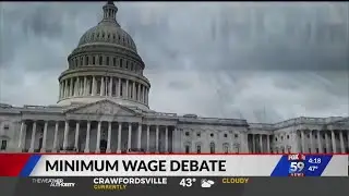 Minimum wage debate continues as House passes COVID relief bill