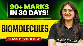 Biomolecules Class 11 Biology One Shot | Complete Revision + MIQ By Aarushi Ma'am | FATEH 2026