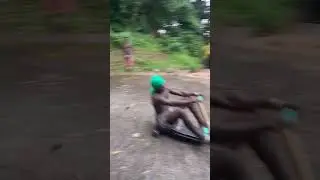 #scooter riding in resource st mark's 🇬🇩 grenada