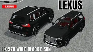Mod BUSSID - LEXUS LX 570 WALD BLACK BISON