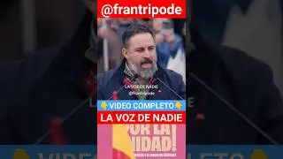💥 ABASCAL and his MISCONCEPTION of UNITY and JUSTICE #abascal #vox