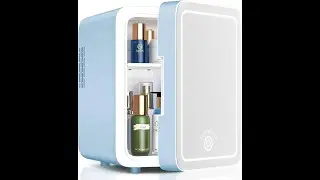 CUTIEWORLD Skincare Fridge Review: The Ultimate Mini Beauty Fridge with LED Mirror